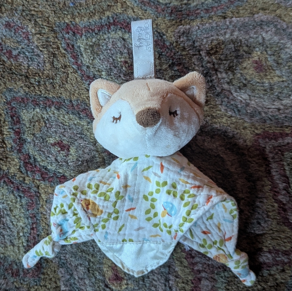Douglas Baby Fox Pacifier Lovey